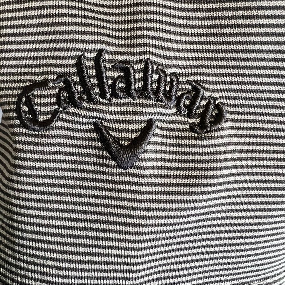 Callaway Opti-Dri Geometric Pattern Button Up Sho… - image 8